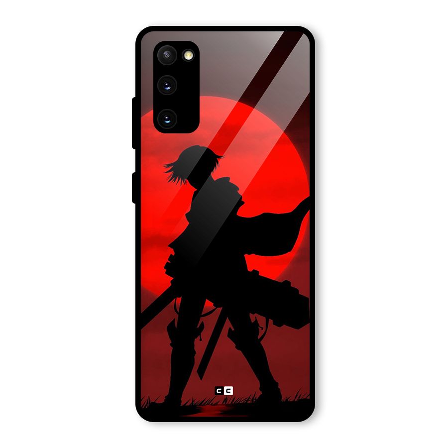 Captain Levi Acramen Glass Back Case for Galaxy S20 FE
