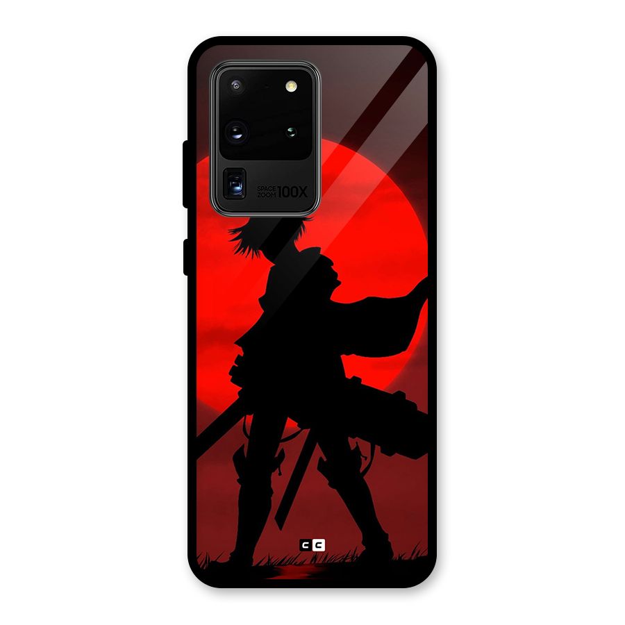 Captain Levi Acramen Glass Back Case for Galaxy S20 Ultra