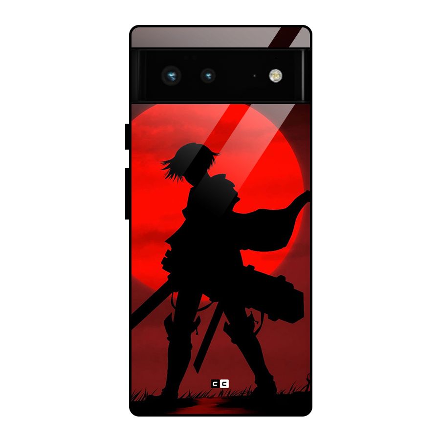 Captain Levi Acramen Glass Back Case for Google Pixel 6
