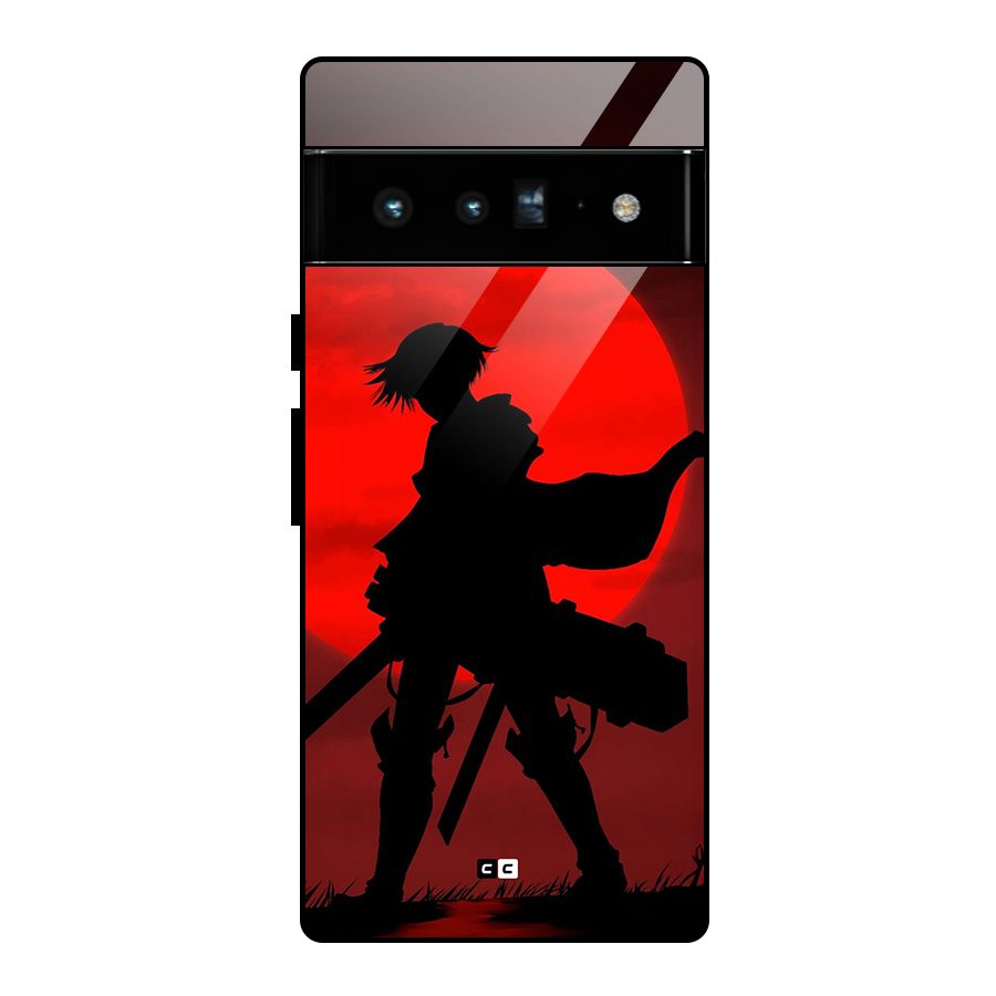Captain Levi Acramen Glass Back Case for Google Pixel 6 Pro