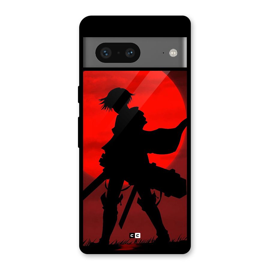 Captain Levi Acramen Glass Back Case for Google Pixel 7