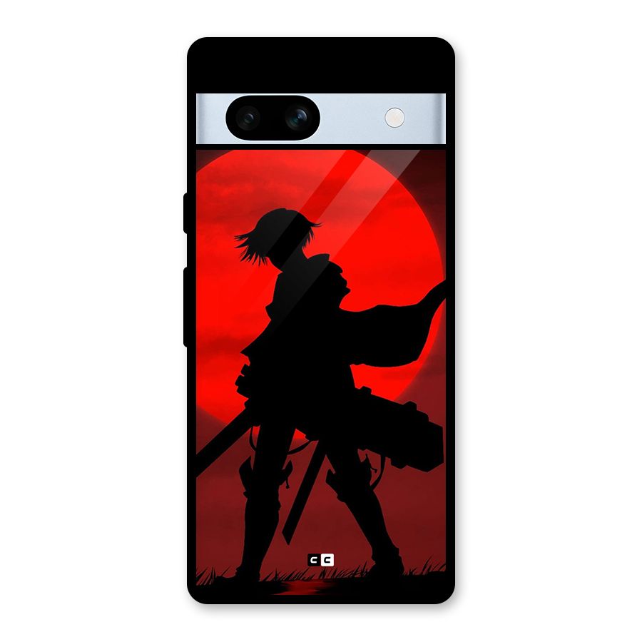 Captain Levi Acramen Glass Back Case for Google Pixel 7a