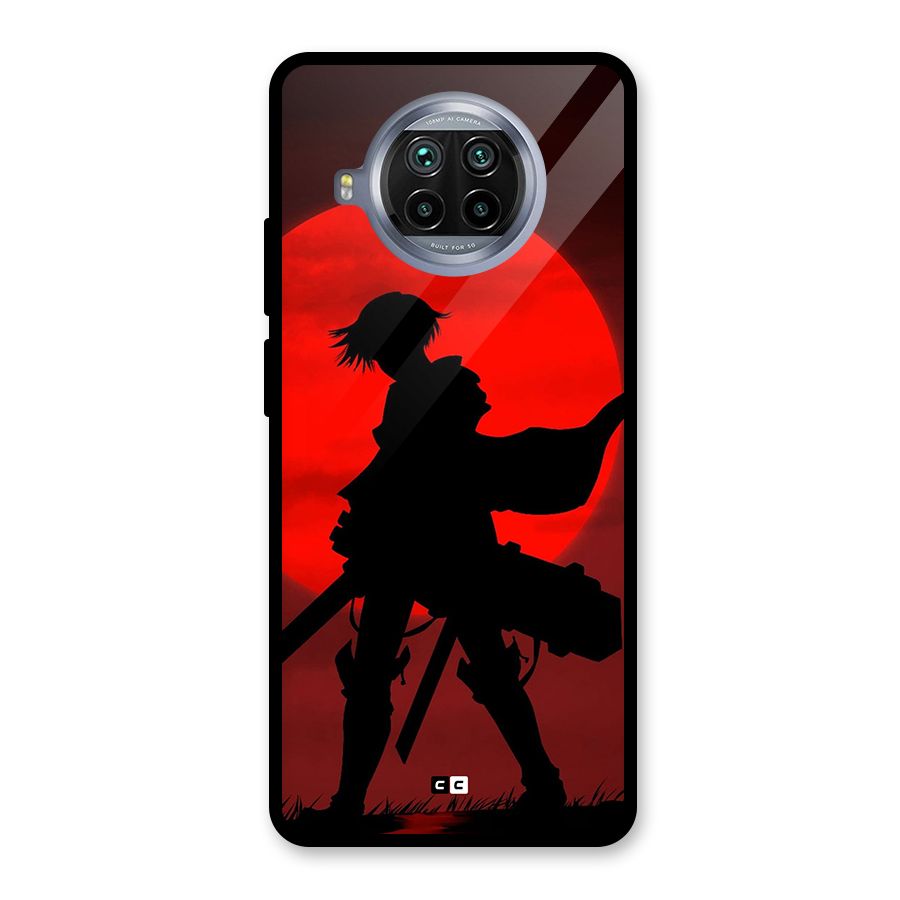 Captain Levi Acramen Glass Back Case for Mi 10i