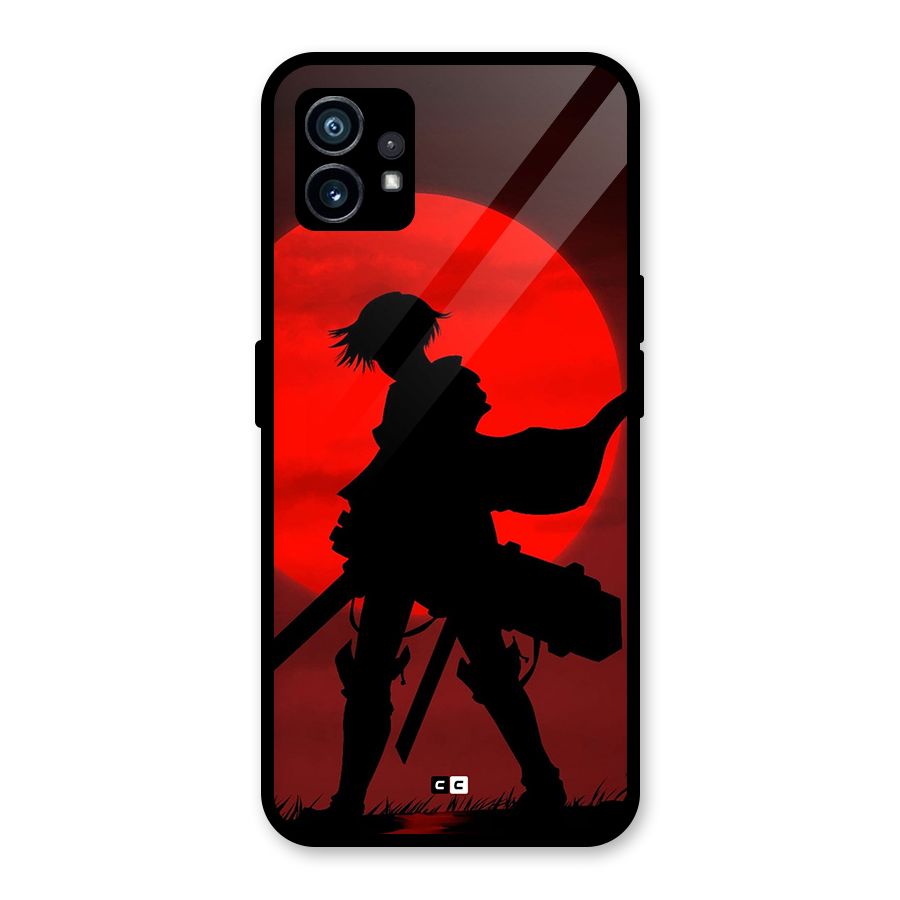 Captain Levi Acramen Glass Back Case for Nothing Phone 1