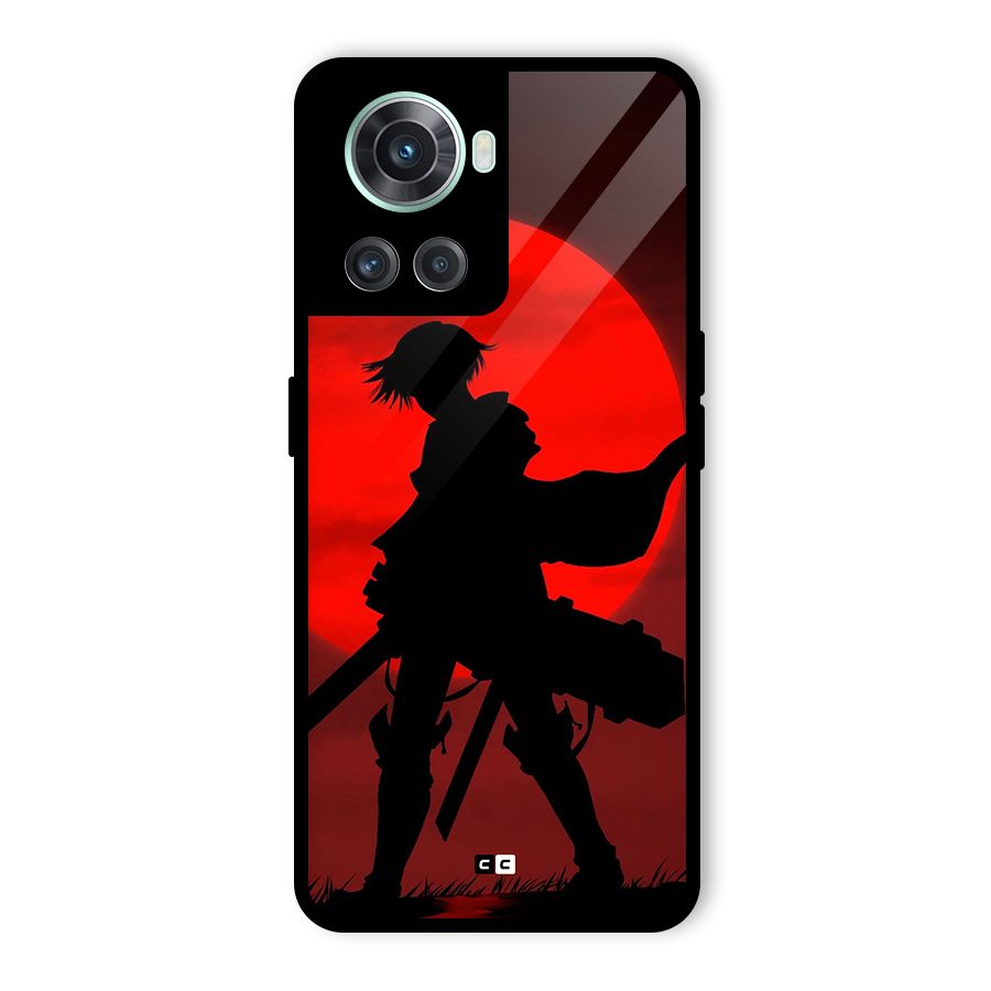 Captain Levi Acramen Glass Back Case for OnePlus 10R