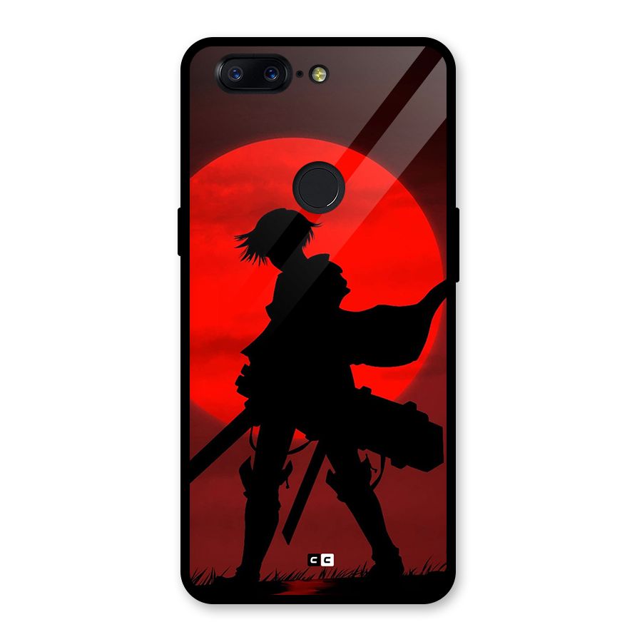 Captain Levi Acramen Glass Back Case for OnePlus 5T