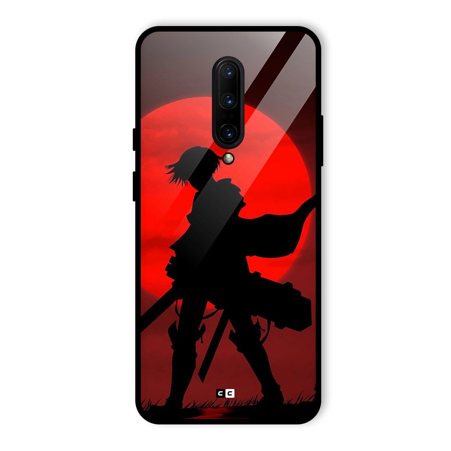 Captain Levi Acramen Glass Back Case for OnePlus 7 Pro