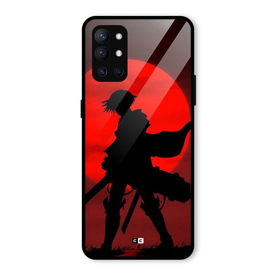 Captain Levi Acramen Glass Back Case for OnePlus 9R