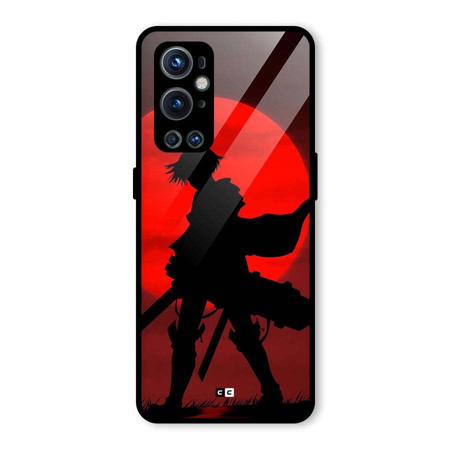 Captain Levi Acramen Glass Back Case for OnePlus 9 Pro