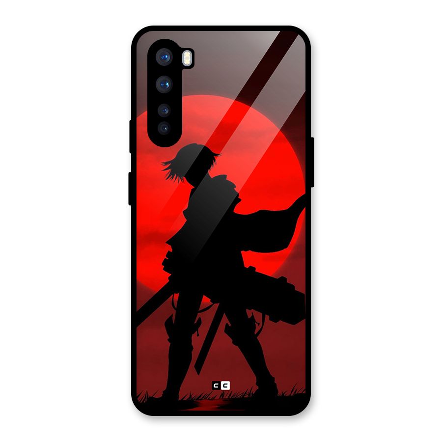 Captain Levi Acramen Glass Back Case for OnePlus Nord