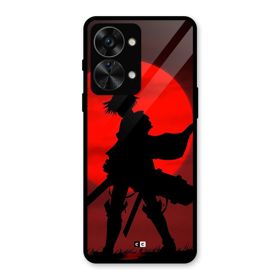 Captain Levi Acramen Glass Back Case for OnePlus Nord 2T