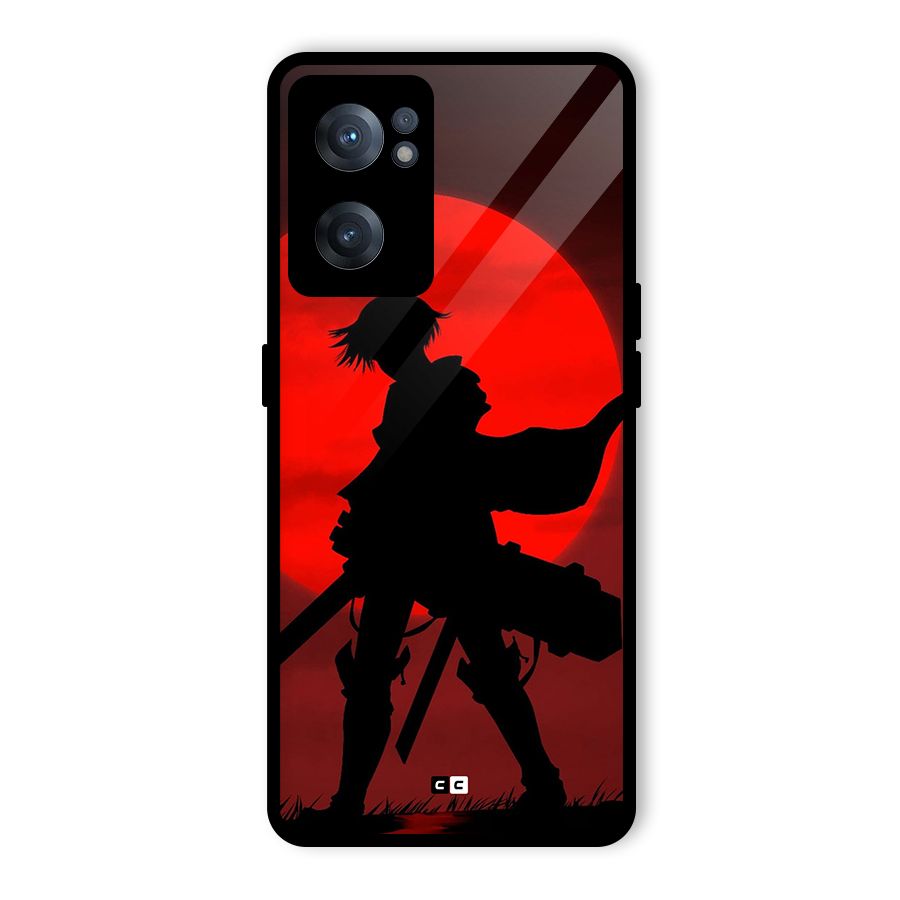Captain Levi Acramen Glass Back Case for OnePlus Nord CE 2 5G