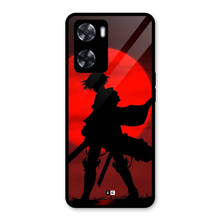 Captain Levi Acramen Glass Back Case for OnePlus Nord N20 SE
