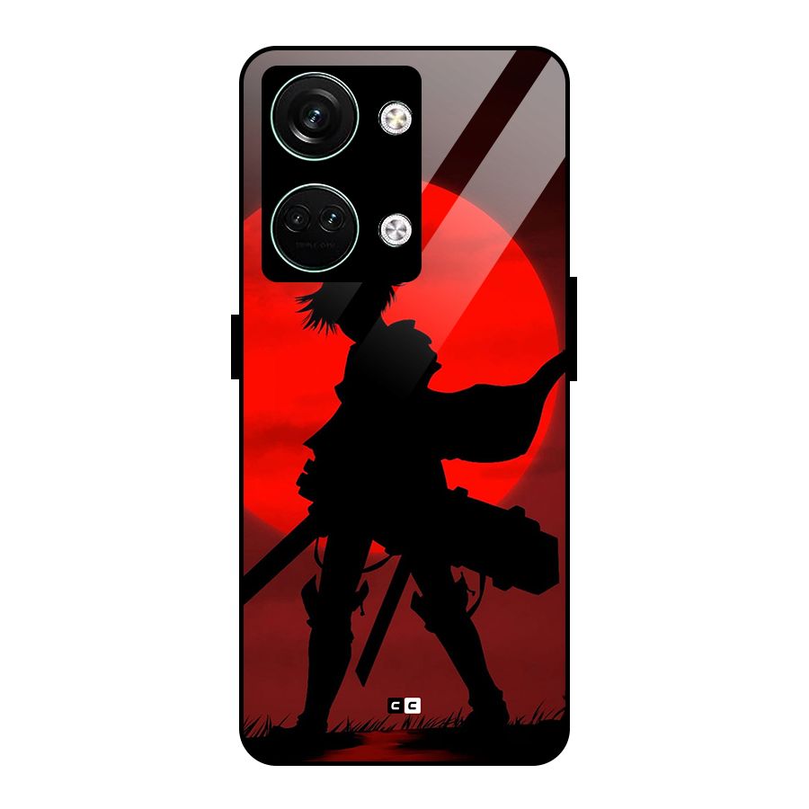Captain Levi Acramen Glass Back Case for Oneplus Nord 3
