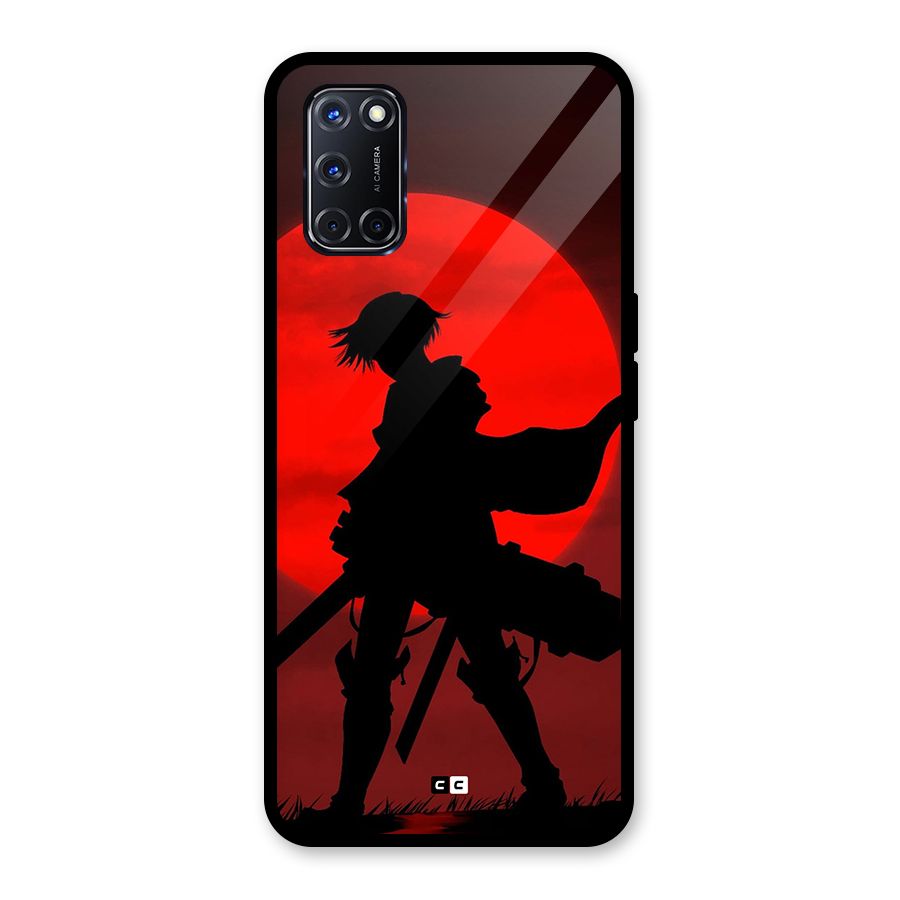 Captain Levi Acramen Glass Back Case for Oppo A52