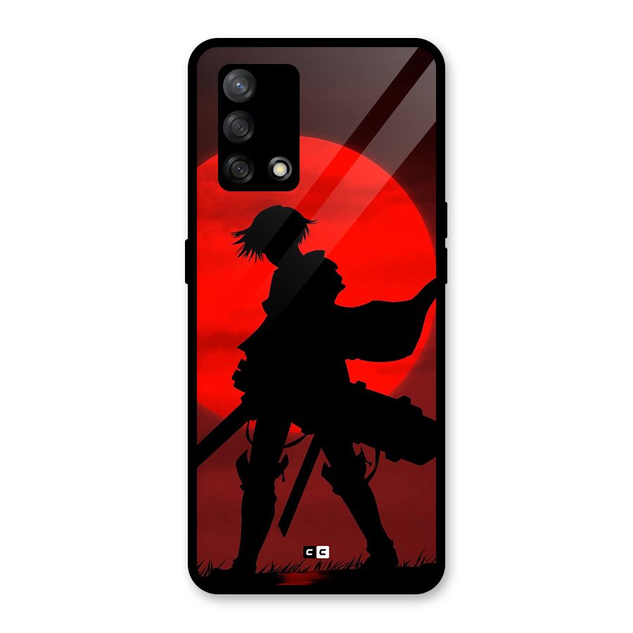 Captain Levi Acramen Glass Back Case for Oppo F19