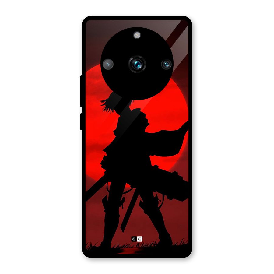 Captain Levi Acramen Glass Back Case for Realme 11 Pro Plus