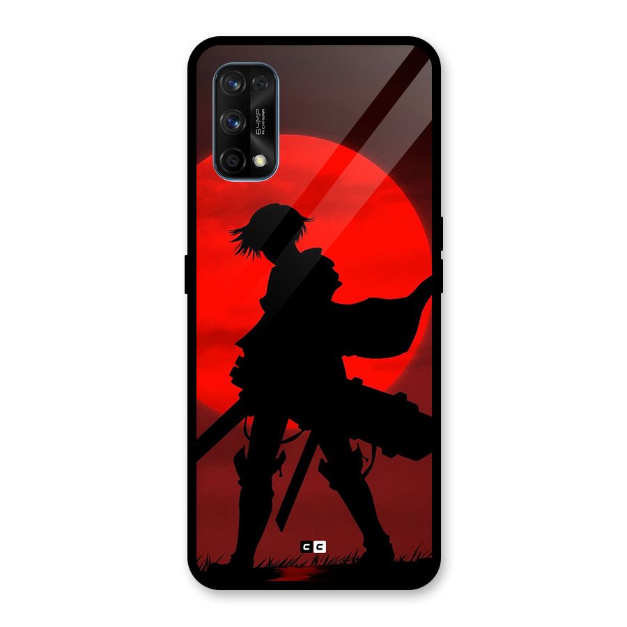 Captain Levi Acramen Glass Back Case for Realme 7 Pro