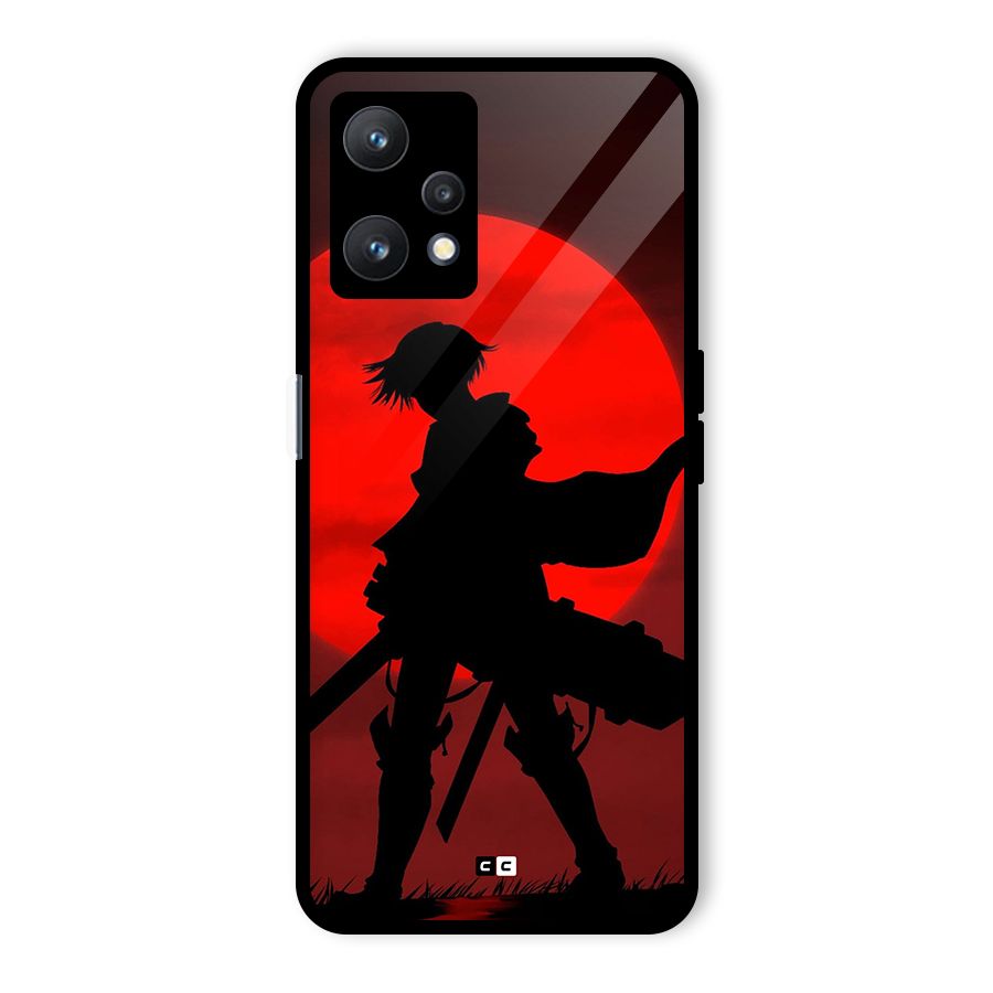 Captain Levi Acramen Glass Back Case for Realme 9 Pro 5G