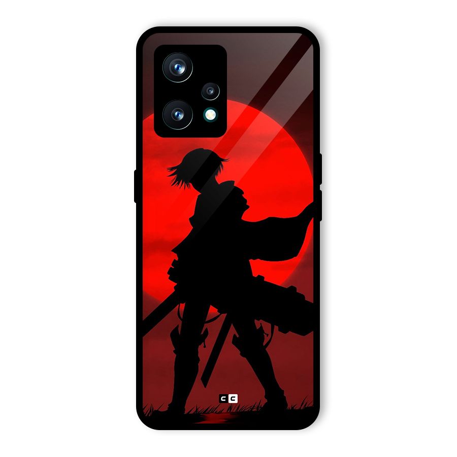 Captain Levi Acramen Glass Back Case for Realme 9 Pro Plus 5G