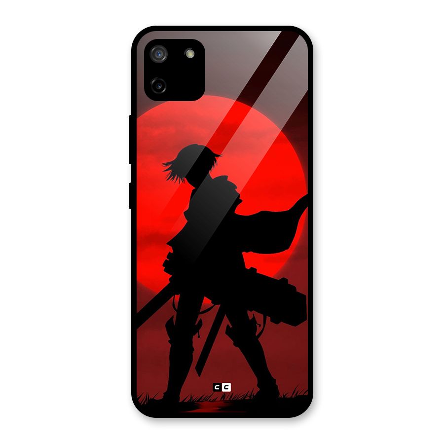 Captain Levi Acramen Glass Back Case for Realme C11