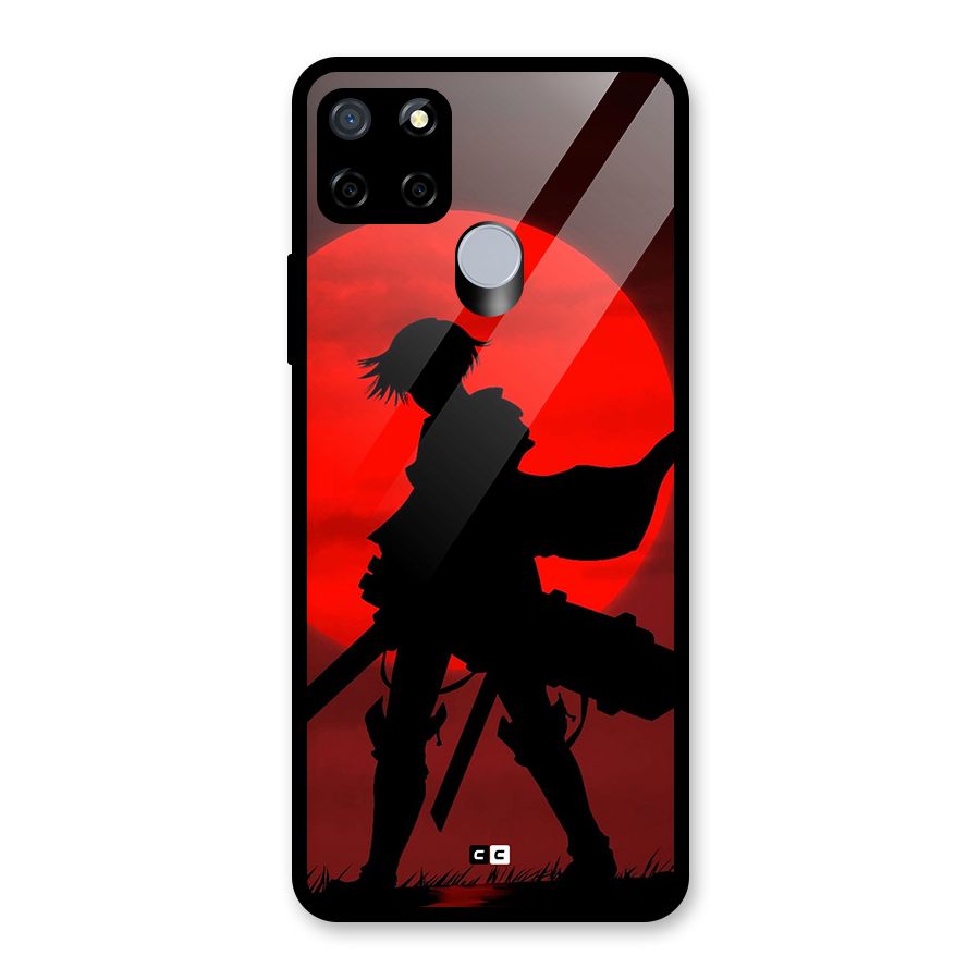 Captain Levi Acramen Glass Back Case for Realme C15
