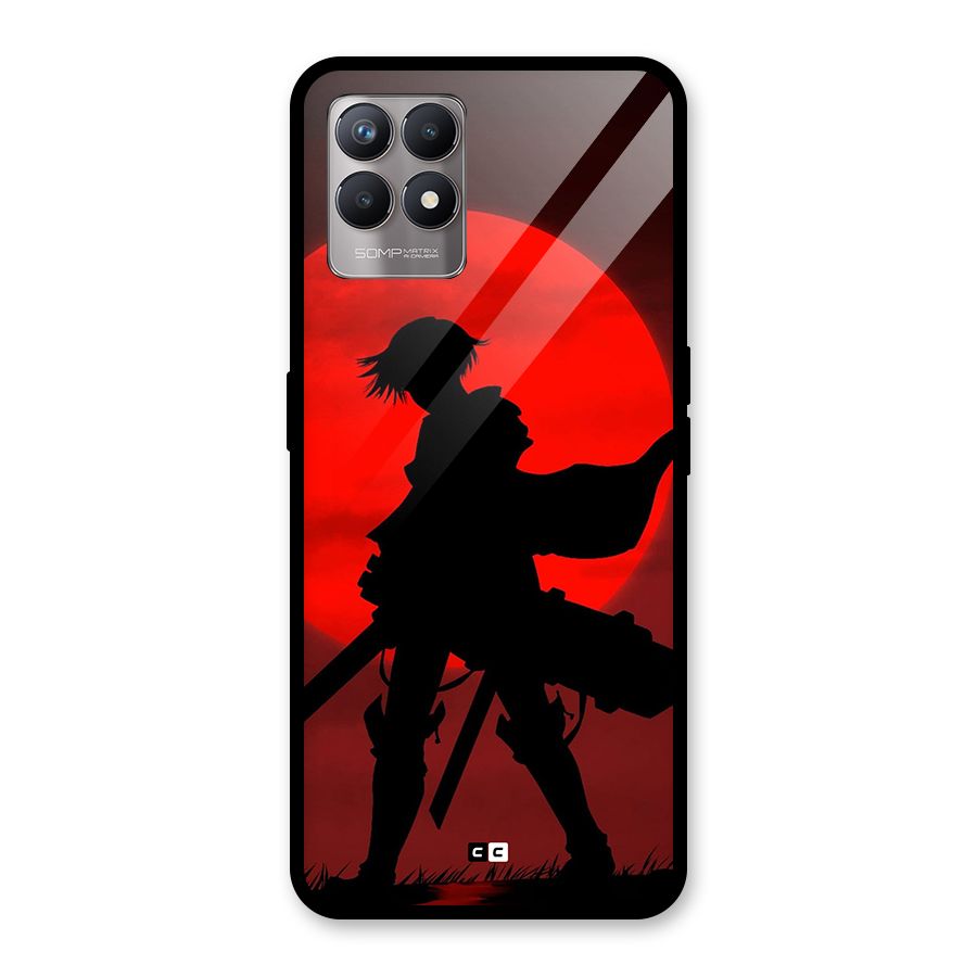 Captain Levi Acramen Glass Back Case for Realme Narzo 50