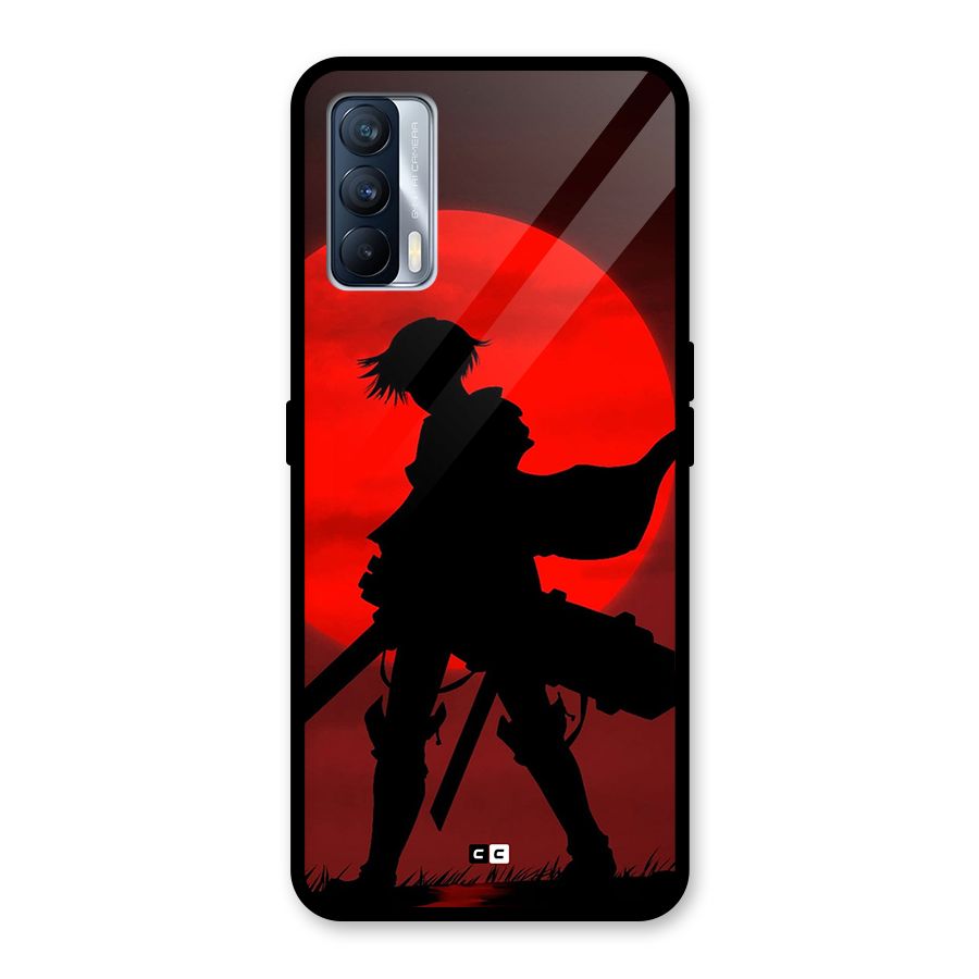 Captain Levi Acramen Glass Back Case for Realme X7