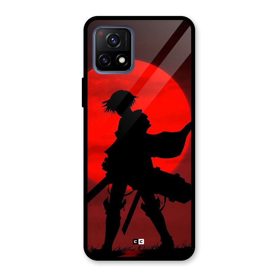 Captain Levi Acramen Glass Back Case for Vivo Y72 5G