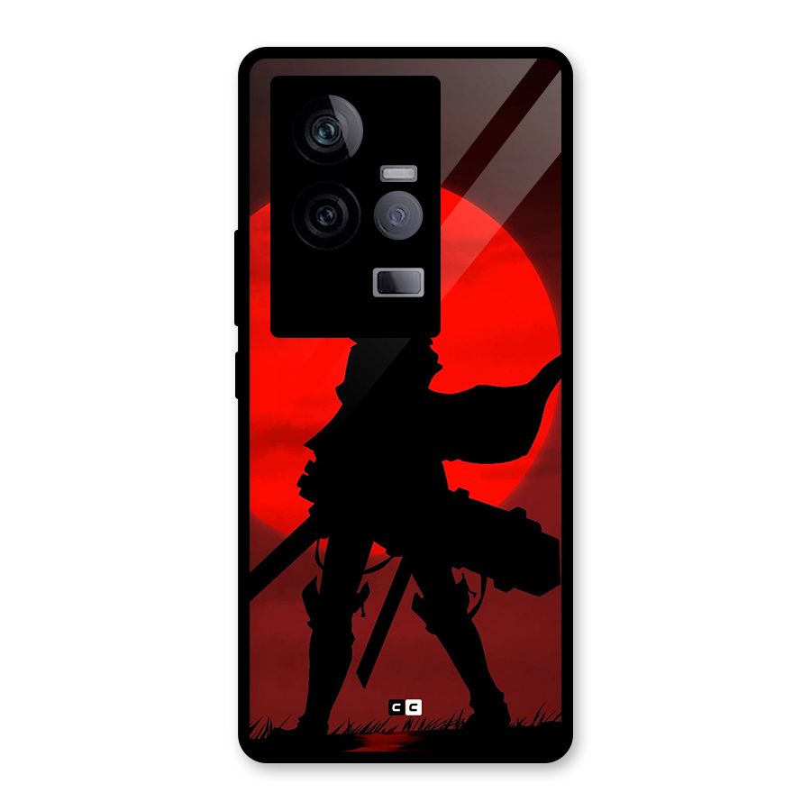 Captain Levi Acramen Glass Back Case for Vivo iQOO 11 5G