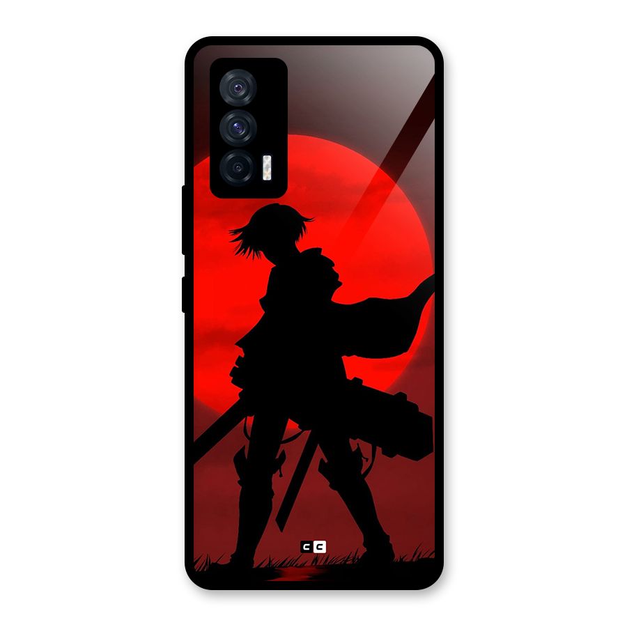 Captain Levi Acramen Glass Back Case for Vivo iQOO 7 5G