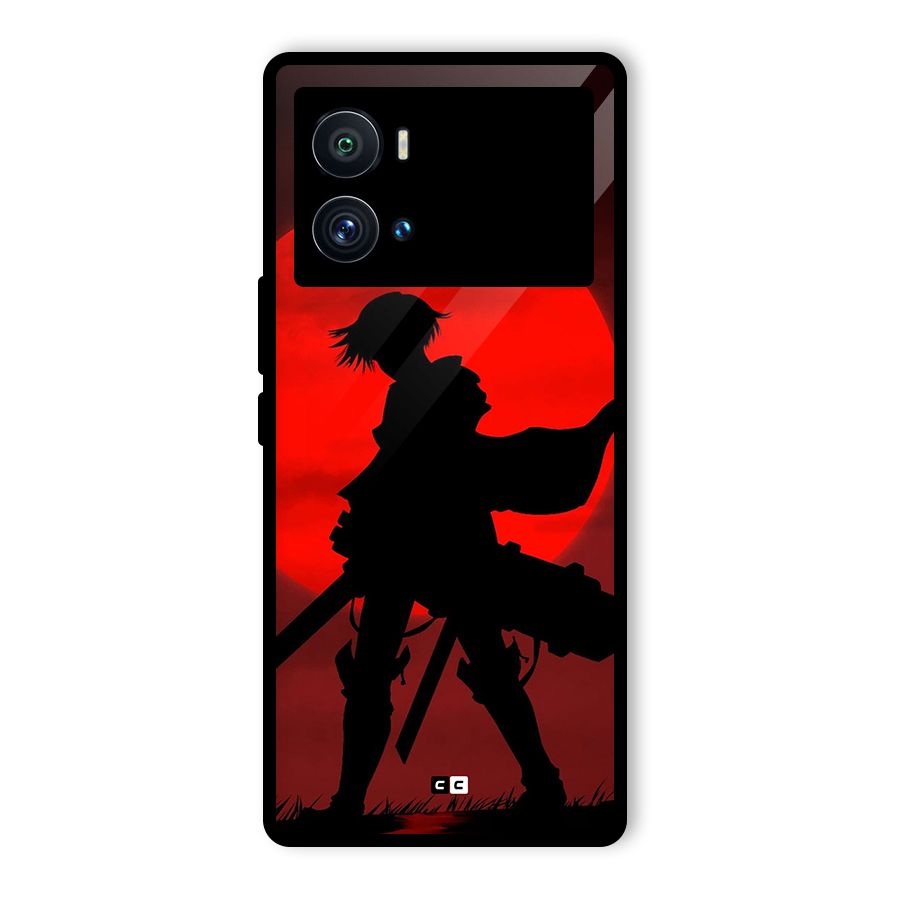 Captain Levi Acramen Glass Back Case for Vivo iQOO 9 Pro