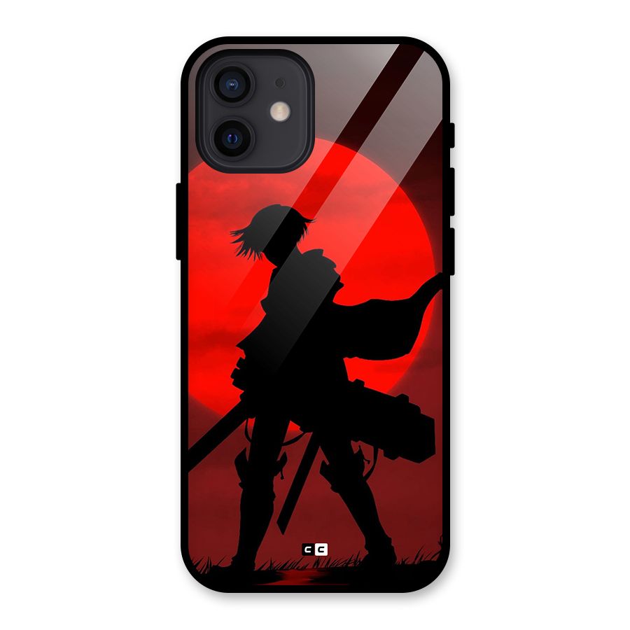 Captain Levi Acramen Glass Back Case for iPhone 12