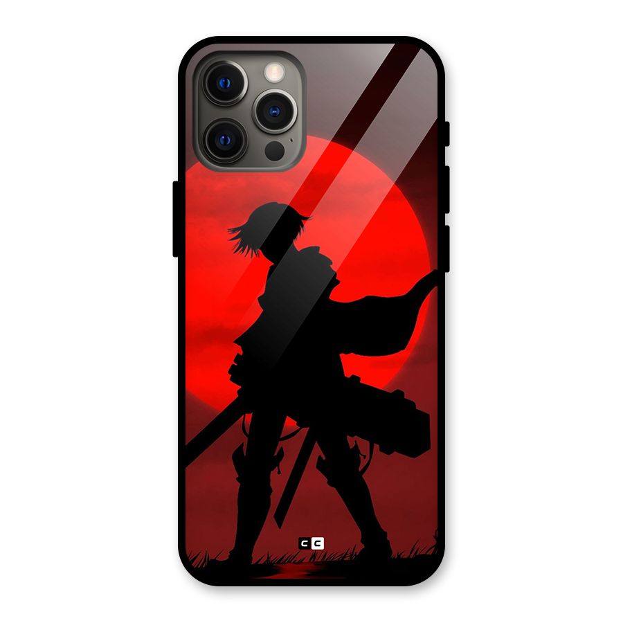 Captain Levi Acramen Glass Back Case for iPhone 12 Pro Max
