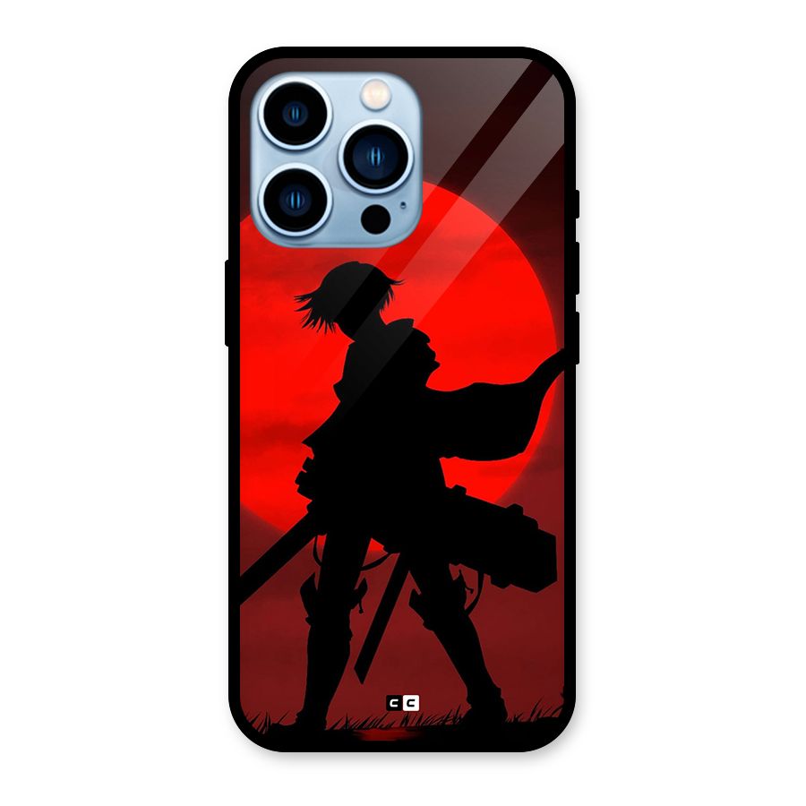 Captain Levi Acramen Glass Back Case for iPhone 13 Pro