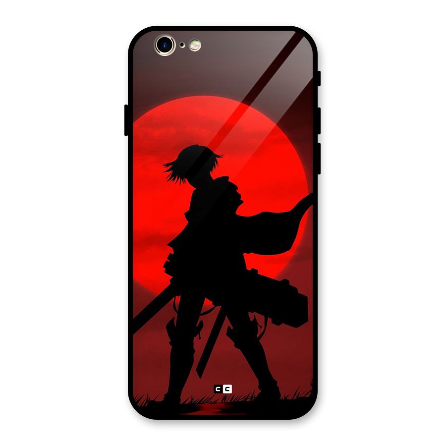 Captain Levi Acramen Glass Back Case for iPhone 6 6S