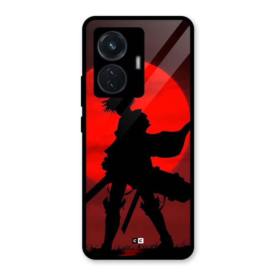Captain Levi Acramen Glass Back Case for iQOO Z6 44W