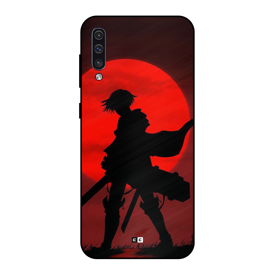 Captain Levi Acramen Metal Back Case for Galaxy A50