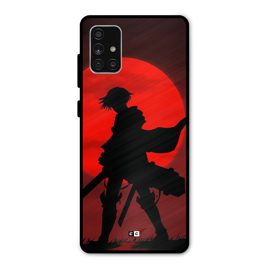 Captain Levi Acramen Metal Back Case for Galaxy A71