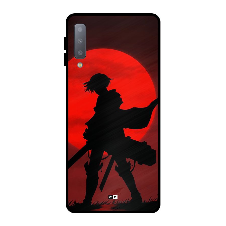 Captain Levi Acramen Metal Back Case for Galaxy A7 (2018)