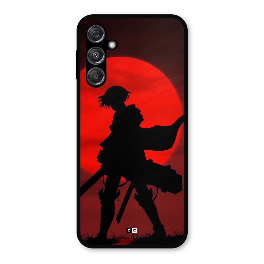 Captain Levi Acramen Metal Back Case for Galaxy M34 5G