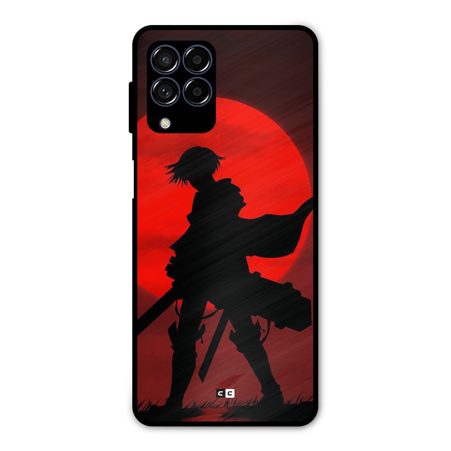 Captain Levi Acramen Metal Back Case for Galaxy M53 5G