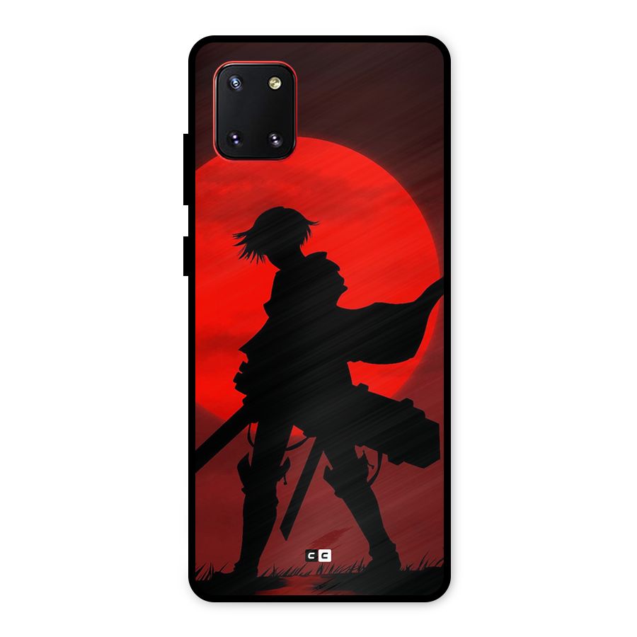 Captain Levi Acramen Metal Back Case for Galaxy Note 10 Lite
