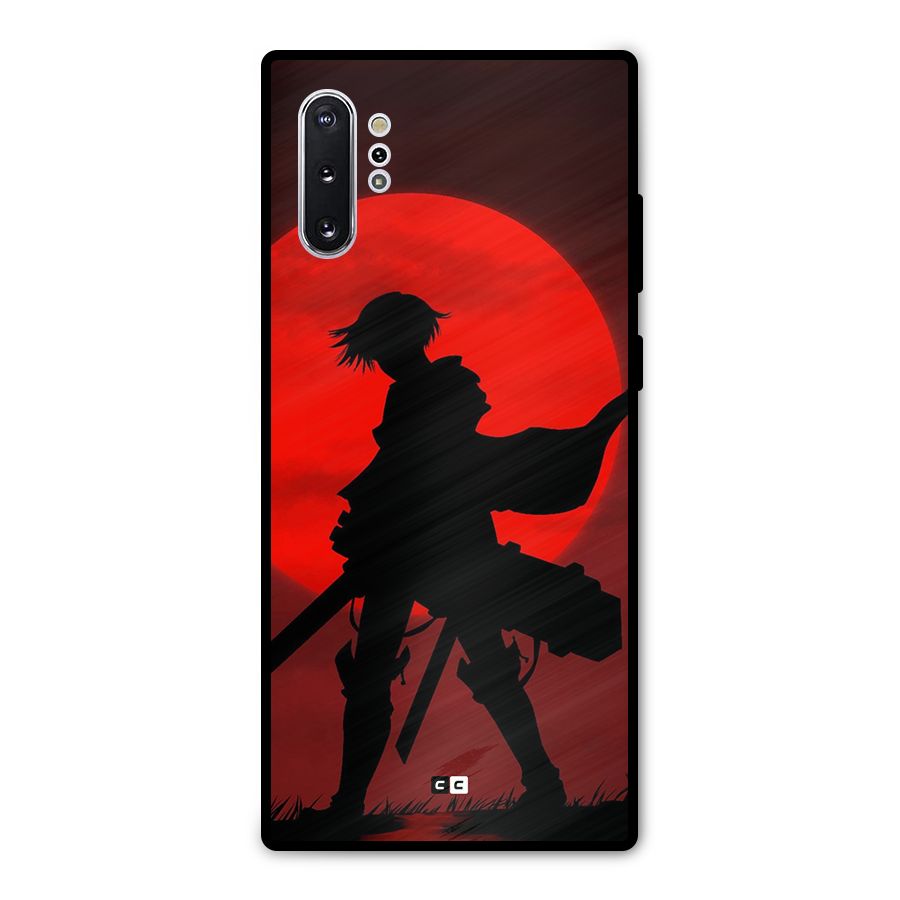 Captain Levi Acramen Metal Back Case for Galaxy Note 10 Plus