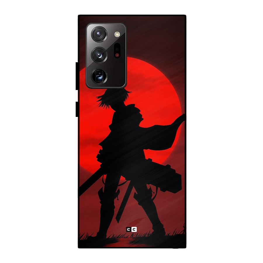 Captain Levi Acramen Metal Back Case for Galaxy Note 20 Ultra 5G