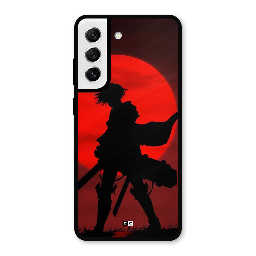 Captain Levi Acramen Metal Back Case for Galaxy S21 FE 5G