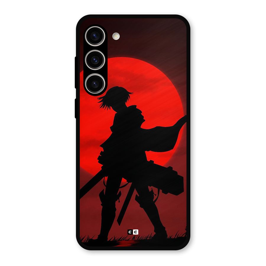 Captain Levi Acramen Metal Back Case for Galaxy S23 Plus