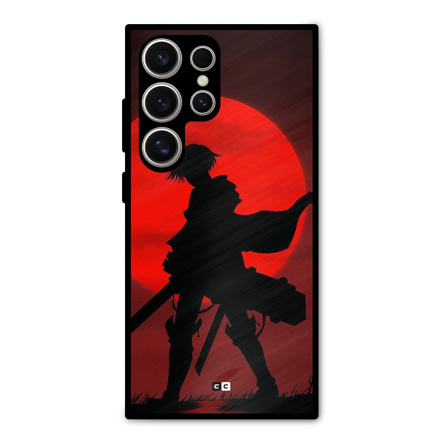 Captain Levi Acramen Metal Back Case for Galaxy S24 Ultra