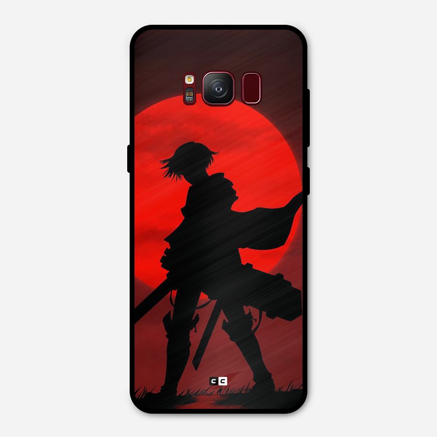 Captain Levi Acramen Metal Back Case for Galaxy S8