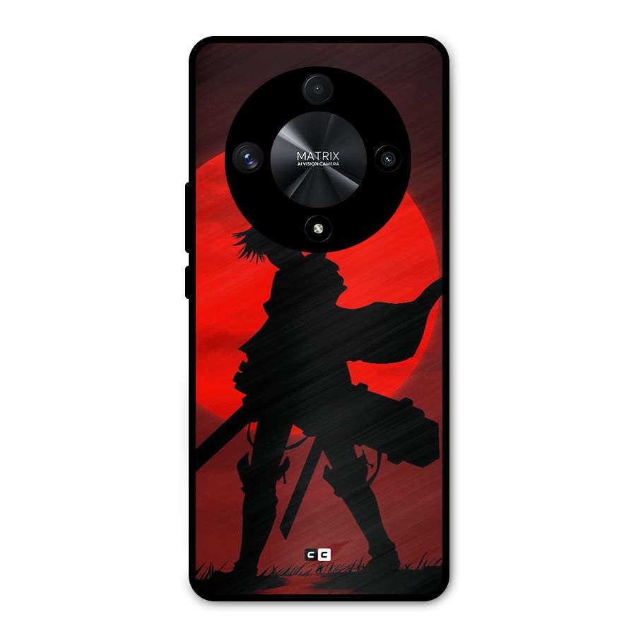 Captain Levi Acramen Metal Back Case for Honor X9b
